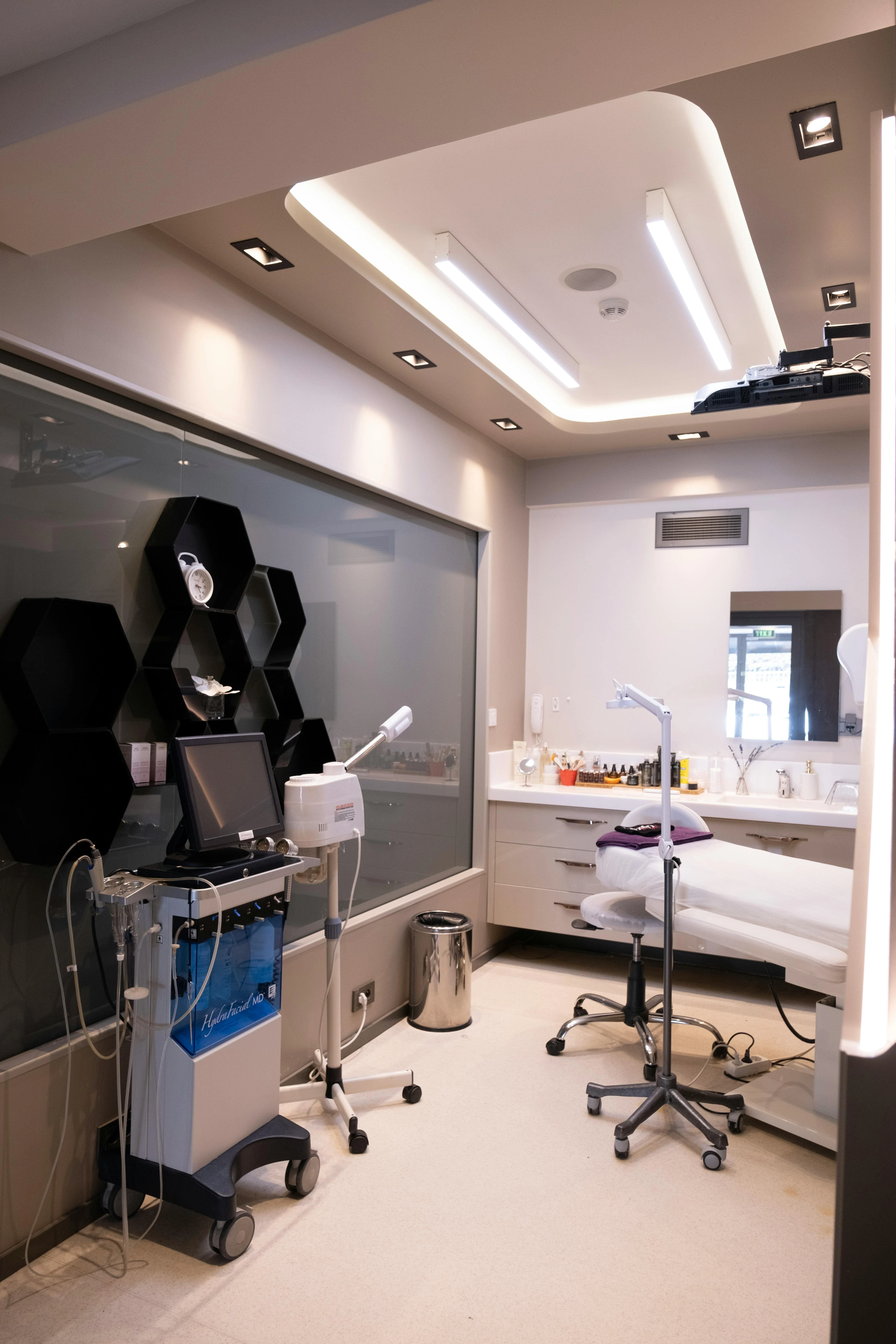 Medical equipment replacement aesthetic systems